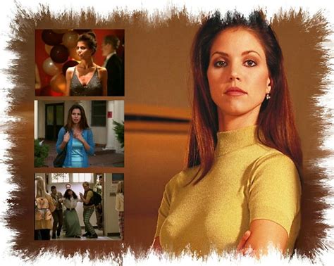 Charisma Carpenter Aka Cordelia Chase Sarah Michelle Gellar Buffy Buffy The Vampire Slayer Buffy