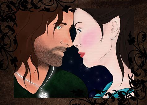 Aragorn And Arwen By Tharesek On Deviantart