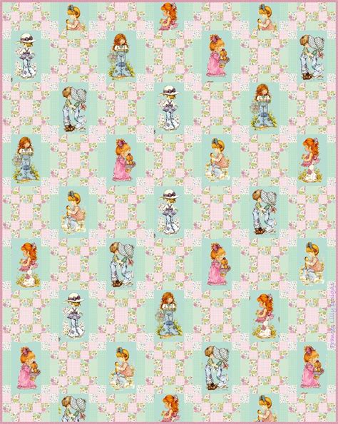 Sarah Kay With Love Devonstone Collection Novelty Fabric For Quilting