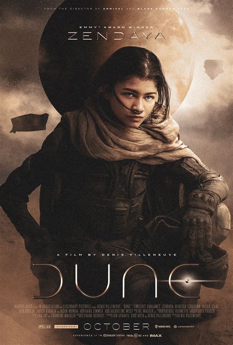 “dune 2021” Character Poster For Zendaya Behance