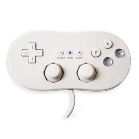Classic Controller For Wii And Wiiu White
