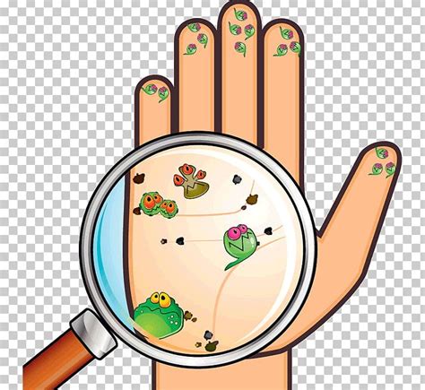 Germs On Hands Clipart