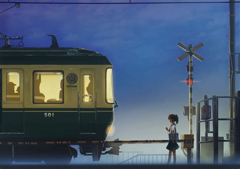 Anime Train Hd Wallpaper