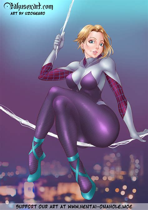 Gwen Stacys Amazing Footjob Fucktime Uzonegro Spider Man Porn Comics