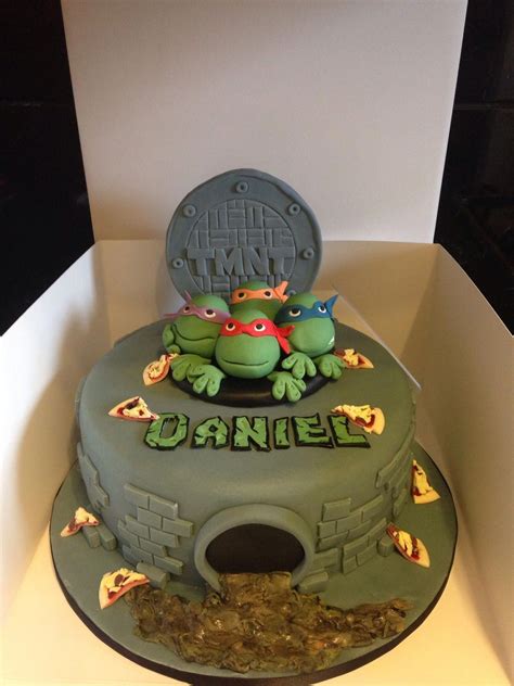 Mutant Ninja Turtles Cake Ninja Turtle Birthday Cake Ninja Cake Tmnt Cake Tmnt Birthday