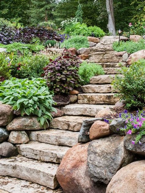 Landscaping Ideas For Downward Sloping Backyard Design Home Backyard