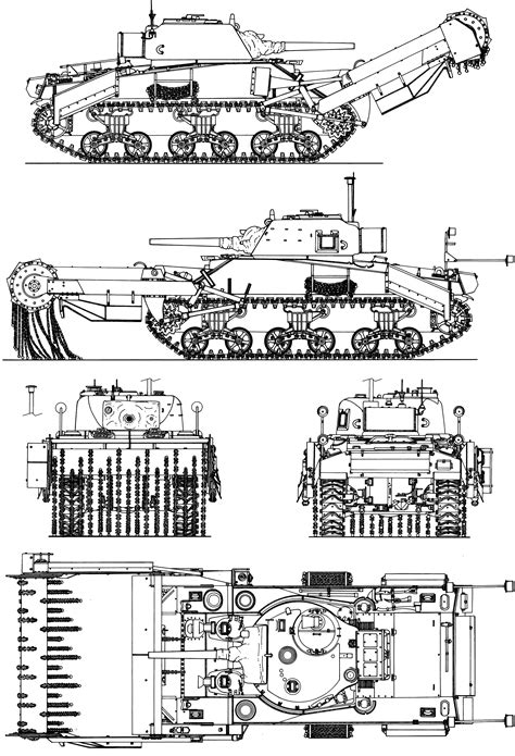 M4 Sherman Blueprint Download Free Blueprint For 3d Modeling