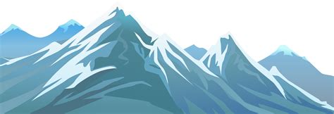 Snowy Mountain Clipart Transparent Png Image Mountains Transparent