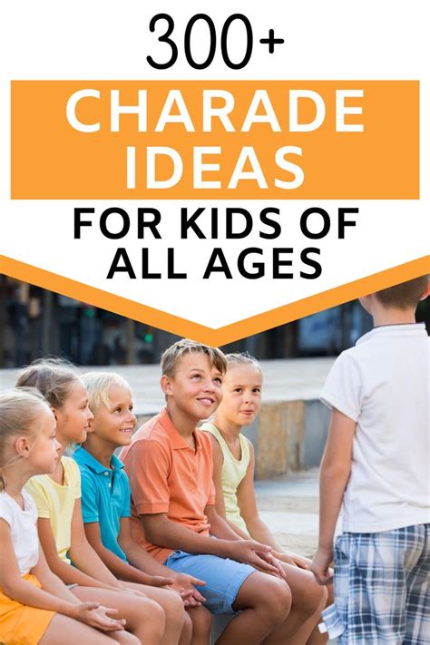 300 Great Charade Ideas For Kids Of All Ages Everythingmom
