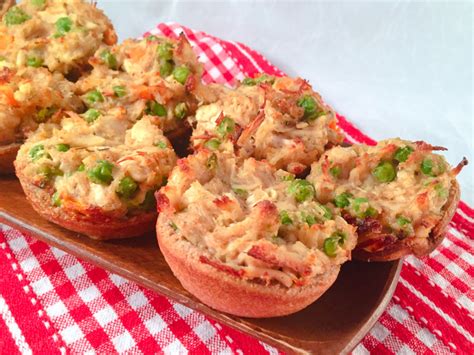 Chicken Pot Pie Cups - Clean Eating - 90/10 Nutrition