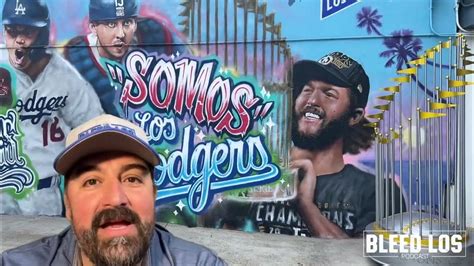 Dodger Stadium Updates World Series Somos Los Dodgers Mural That