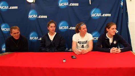 2009 ncaa women s soccer championship messiah video and press conference youtube