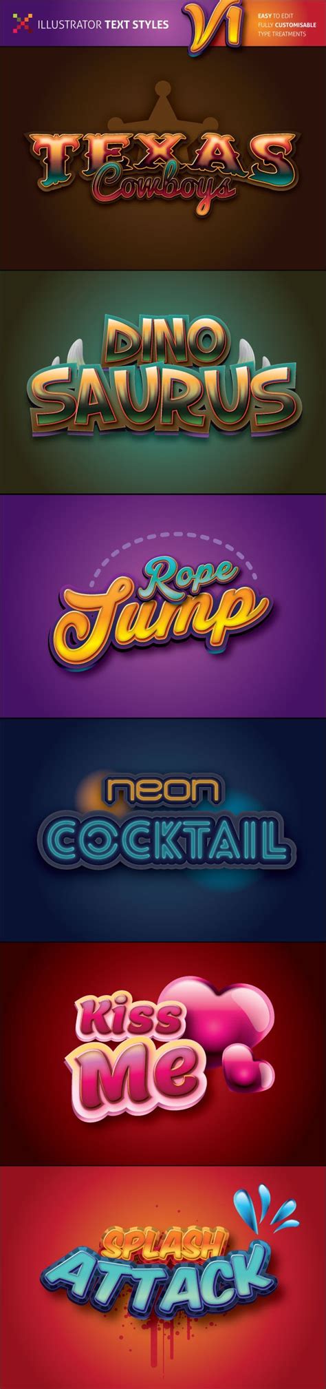 Illustrator Graphic Styles Add Ons Graphicriver