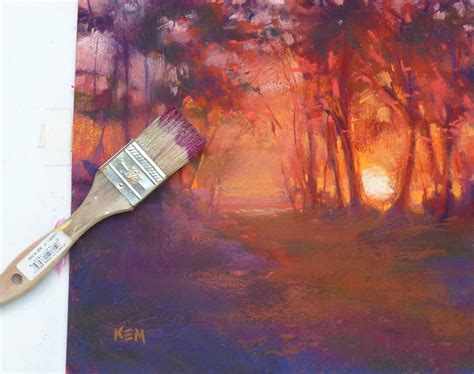 Painting My World An Easy Way To Reuse Pastel Paperand