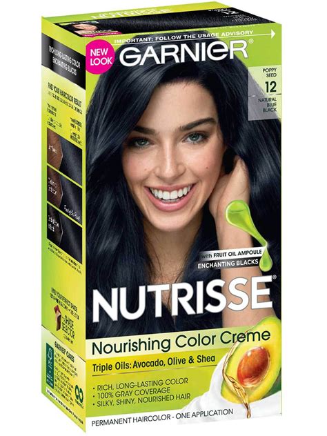Pure indigo will make existing dark hair colors darker. Indigo Hair Color - Nutrisse Color Creme - Nourishing ...