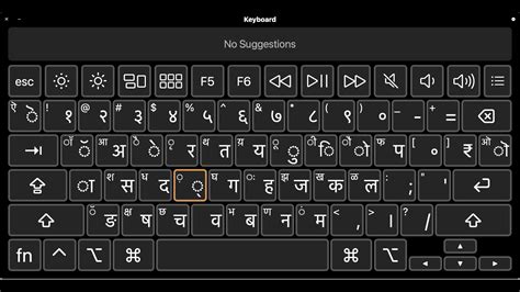 Hindi Keyboard Layout