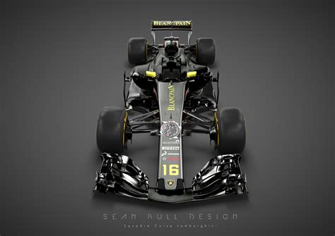Created on the 29 november, 2016. Lamborghini F1 Livery Concept on Behance