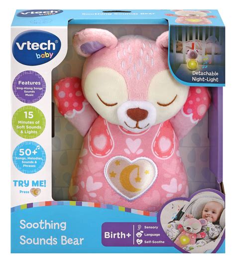 Pink Soothing Sounds Bear Toyworld Rockhampton Toys Online And In Store