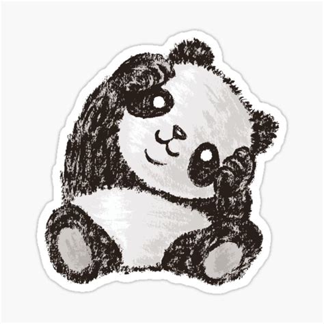 Sticker Panda Redbubble