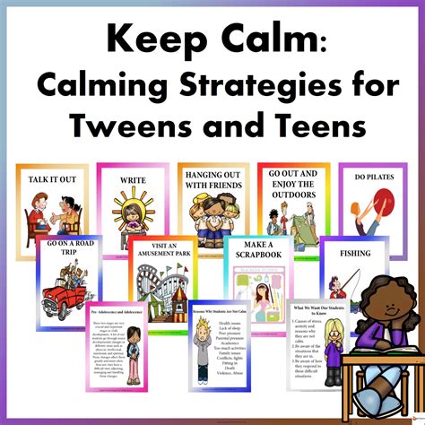 KEEP CALM BUNDLE: Calming Strategies for Tweens and Teens | Calming strategies, Teachers, Coping ...