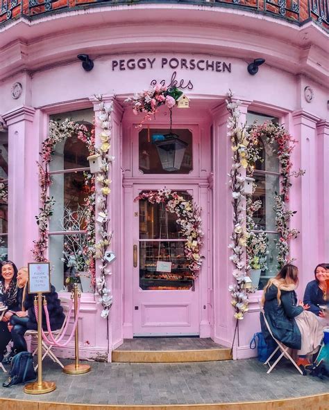Just in case you don't have your gift picked out, we can help you with that! England Travel | Have a fancy cupcake at the very pink ...