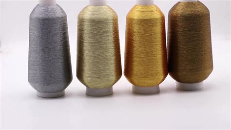 Metallic Yarn Composited Lurex Thread Embroidery Yarn Buy Composited