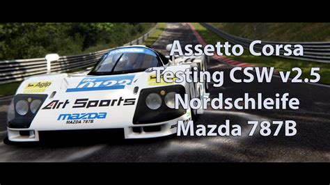 Assetto Corsa Nordschleife Mazda 787B YouTube
