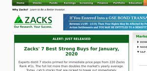 Zacks Investment Research Reviews - 5 Reviews of Zacks.com | Sitejabber