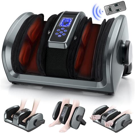 Tisscare Shiatsu Foot Massager Machine W Remote Heat For Plantar
