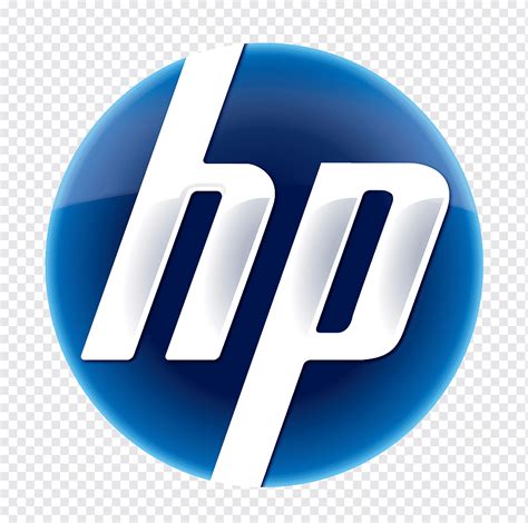 Hewlett Packard Logo Hp Pavilion Impresora Trabajo Azul Cdr Texto