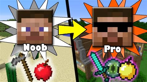 More Secretandquick Ways To Transform From Noob To Pro In Minecraft Youtube