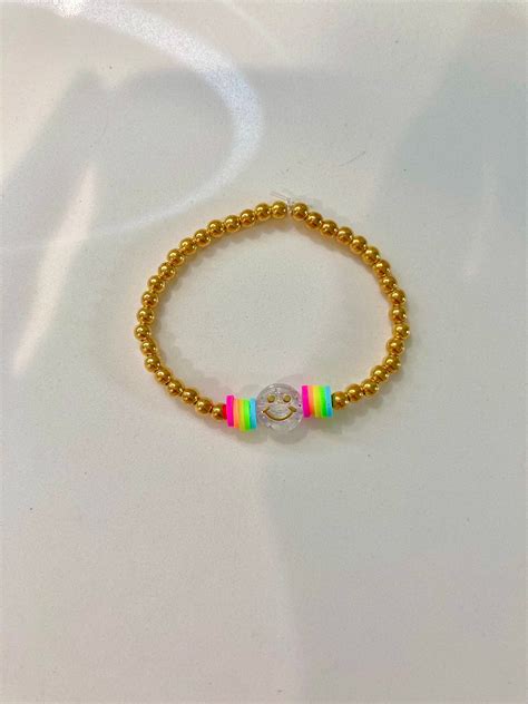 Cute preppy beaded bracelets | Etsy