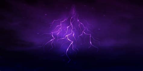 Best Purple Lightning Bolt Illustrations Royalty Free