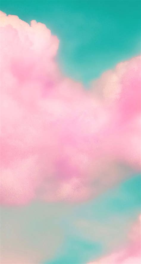 Free Download Pink Cloud Iphone Wallpaper Iphone Wallpaperspink 736x1377 For Your Desktop