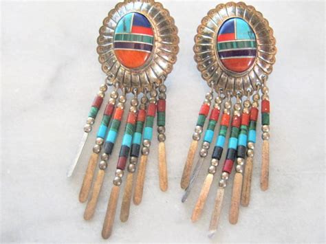 Vintage Jewelry Artisan Native American Navajo Sterling Silver Etsy