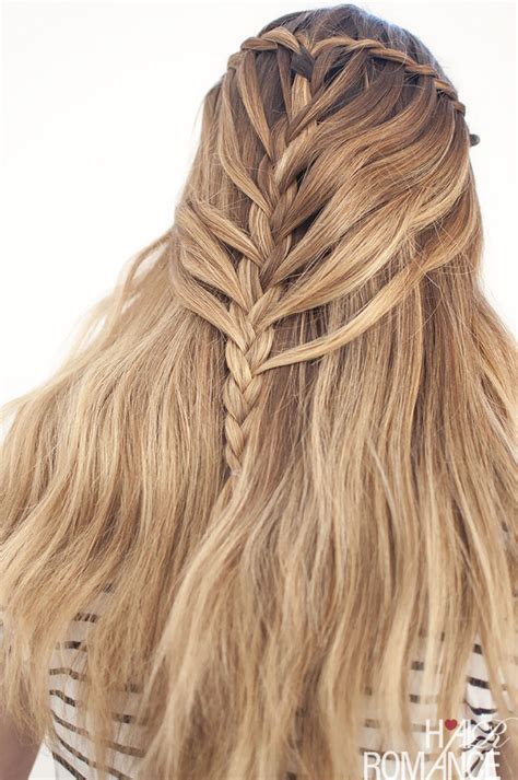 Waterfall Mermaid Braid Tutorial For Long Hair Hair Romance