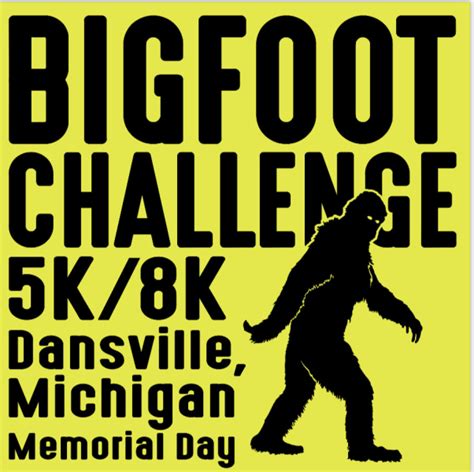 Bigfoot Challenge 8k And 5k Runwalk