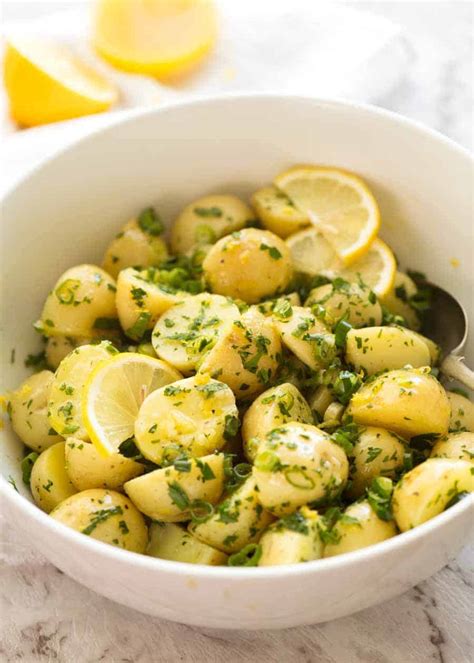 Lemon Potato Salad Recipetin Eats