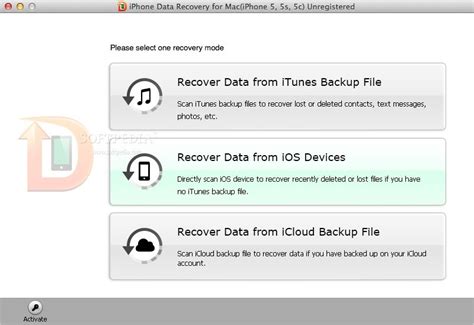 While in the advanced mode, it can recover more data like video, photos and so on. Tenorshare iPhone Data Recovery Mac 7.0.0.2 - Download
