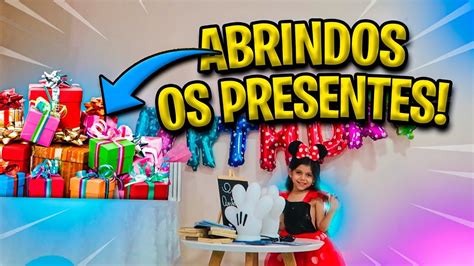 Abrindo Meus Presentes De AniversÁrio Bday Youtube