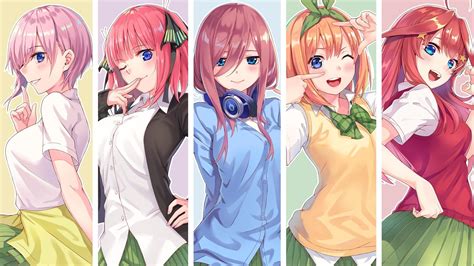Quintuplets Anime Wallpapers Wallpaper Cave