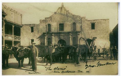 This Photo Of The Alamo Is The Oldest Known Image Of Texas
