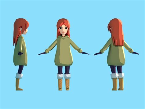 Low Poly Character Low Poly Character 3d Character Game Character