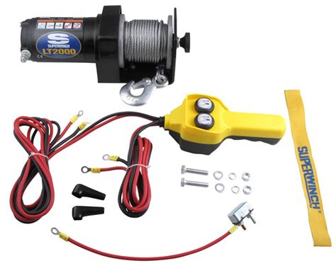 Amazon.com: Superwinch LT2000 12V Utility Winch (2,000lb ...