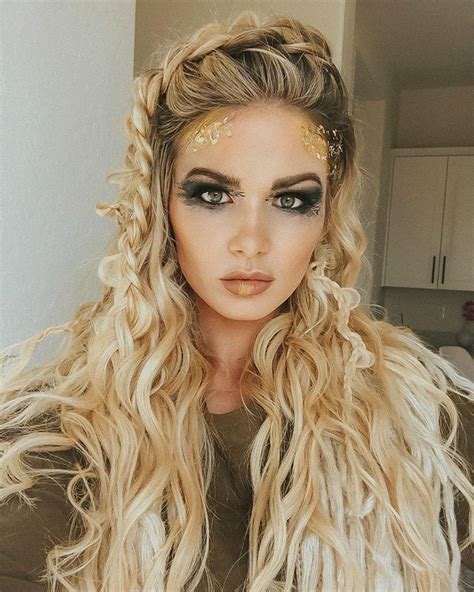 It's more likely that they could have braided their hair, as evidence has shown women did. Being Lagertha from Vikings for Halloween!!! Over on @barefootblondehair we just posted a tutori ...
