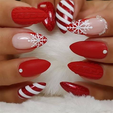 If so, this post is perfect for you! 30 Festive and easy Christmas nail art designs you must ...
