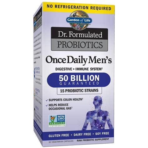 Buy Garden Of Life Probiotics For Men Dr Formulated 50 Billion Cfu