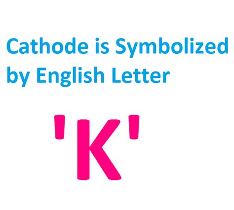 Anode And Cathode Sign Symbol Example Polarity Difference Etechnog