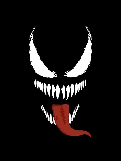 Venom With Tongue Marvel Paintings Venom Art Marvel Wallpaper
