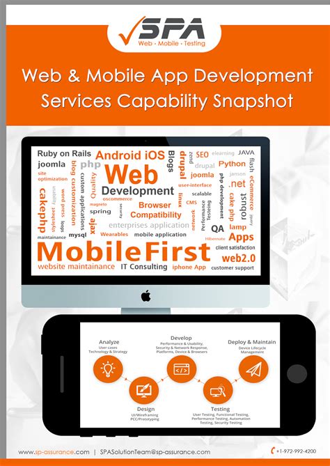 Get insights on all the latest updates and technologies in mobile and web app development from the eyes of the experts in the industry. Web & Mobile App Development Services Capability Snapshot